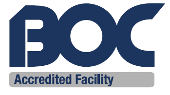 BOC board of certification logo: note not the same as ABC
